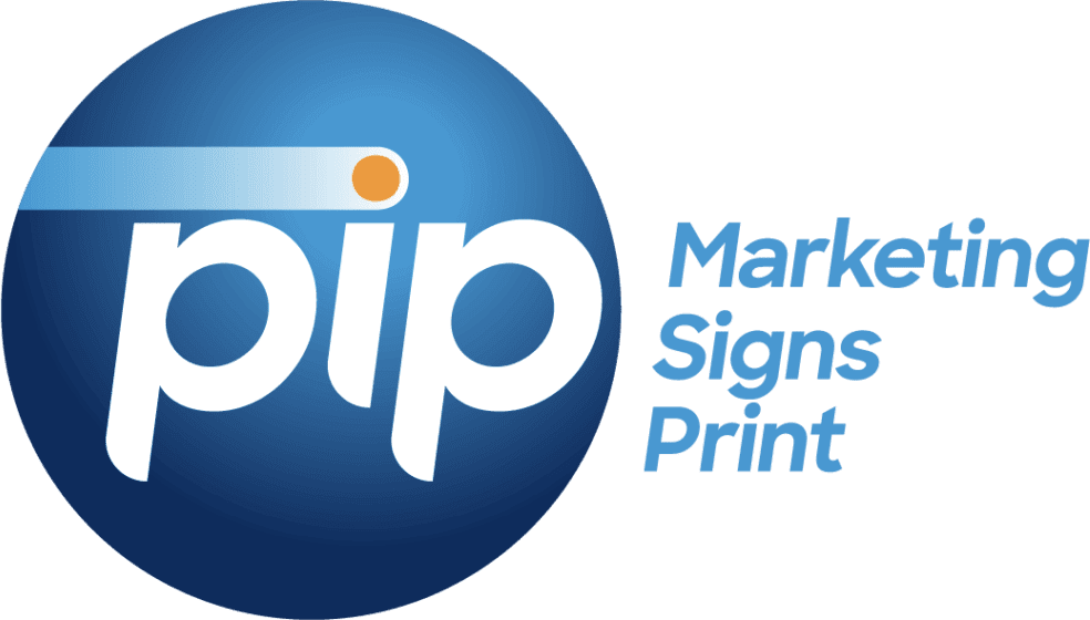 Pip Marketing, Signs, Print Logo